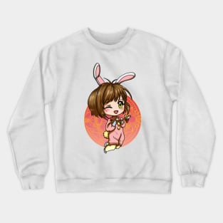 sakura bunny Crewneck Sweatshirt